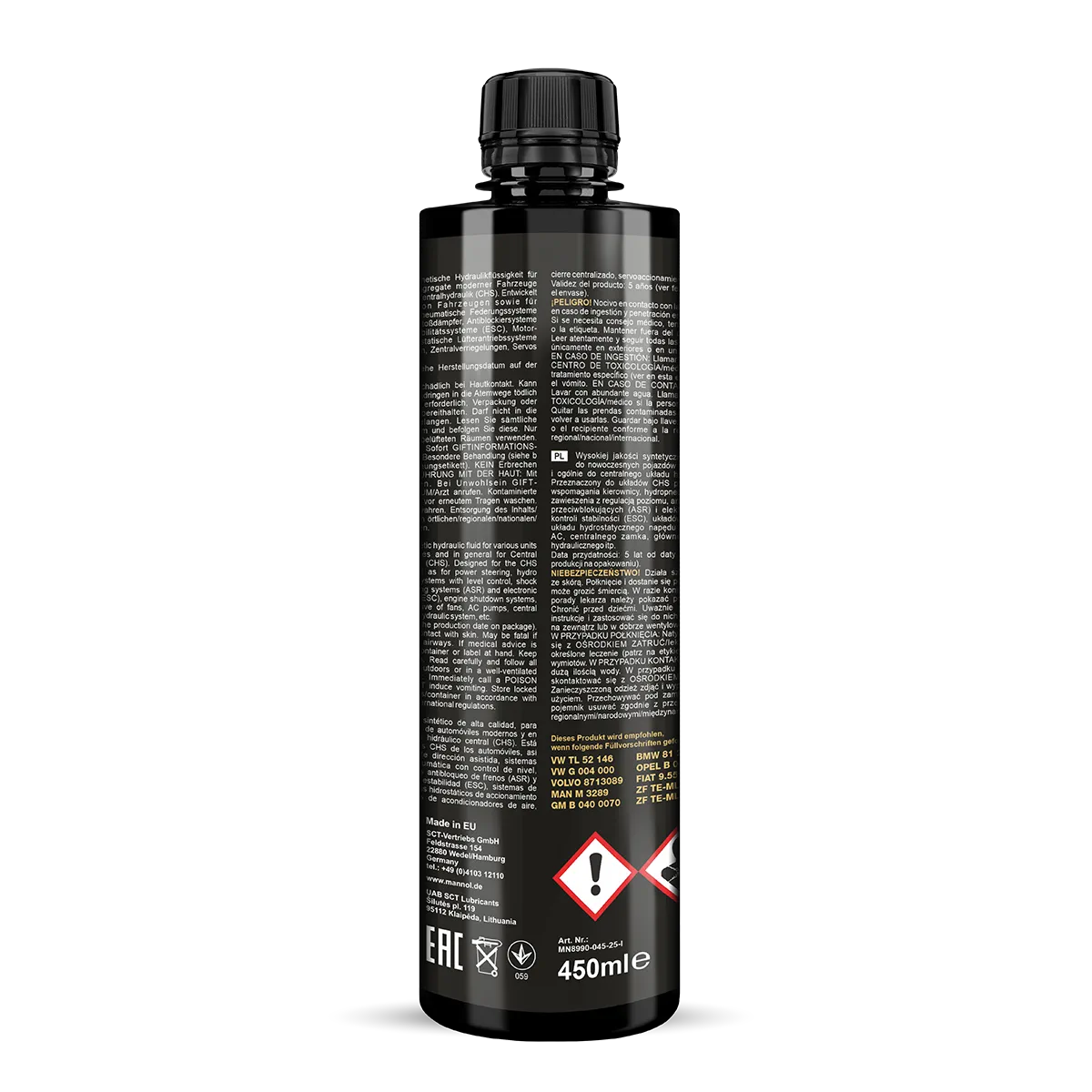 MANNOL Central Hydraulic Fluid 8990 450ml product image 2