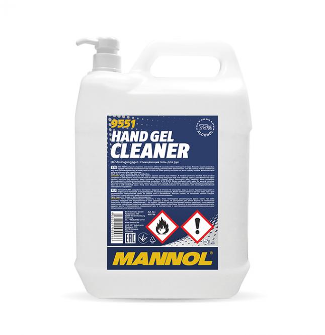 MANNOL Hand Gel Cleaner 9551 / 9552 / 9553 5L product image