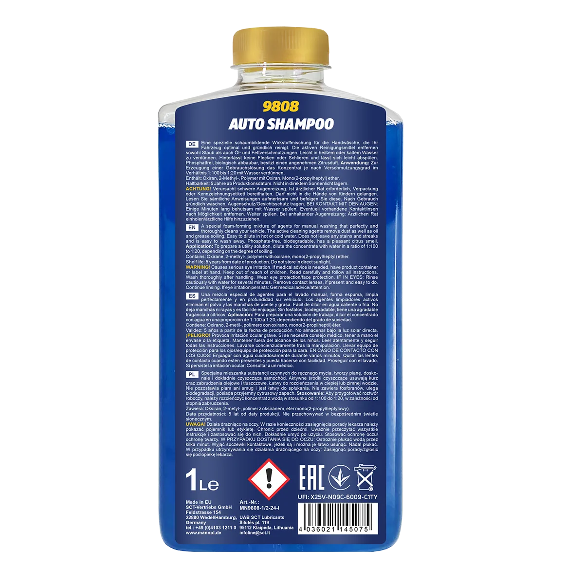 MANNOL Auto Shampoo 9808 1L product image 2