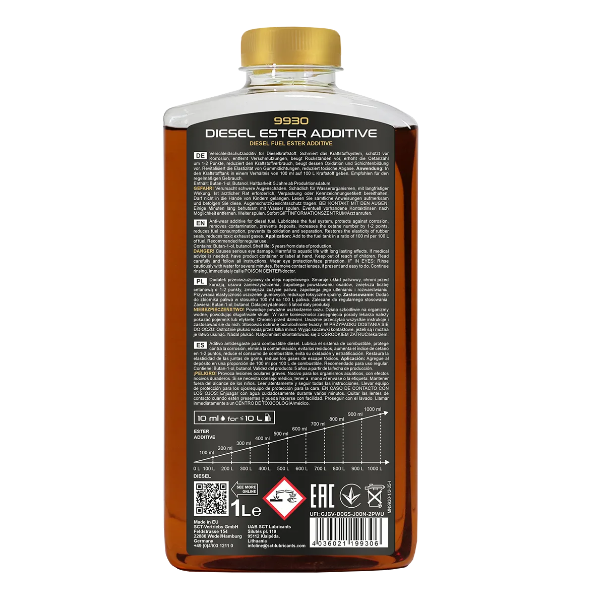 MANNOL Diesel Ester Additive 9930 1L product image 2