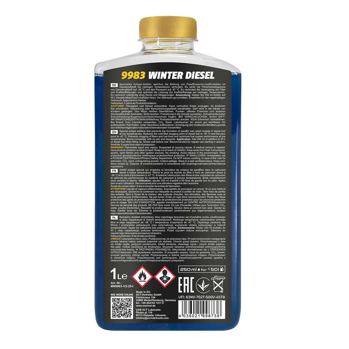 MANNOL Winter Diesel 9983 1 L product image 2