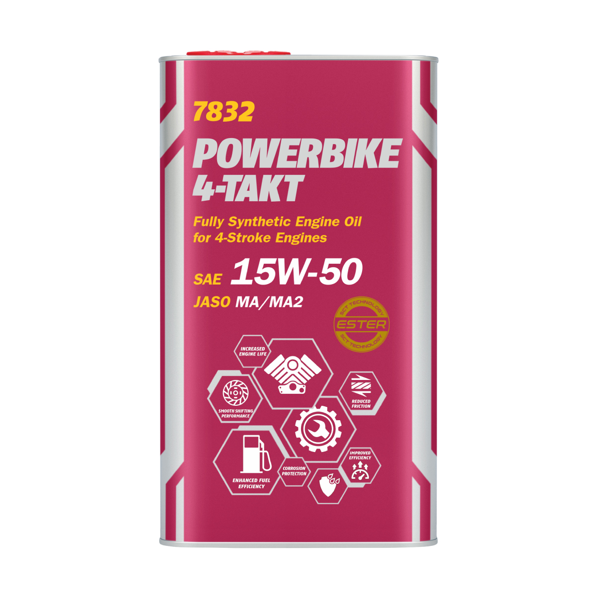 MANNOL 4-Takt Powerbike 15W-50 7832 4L product image