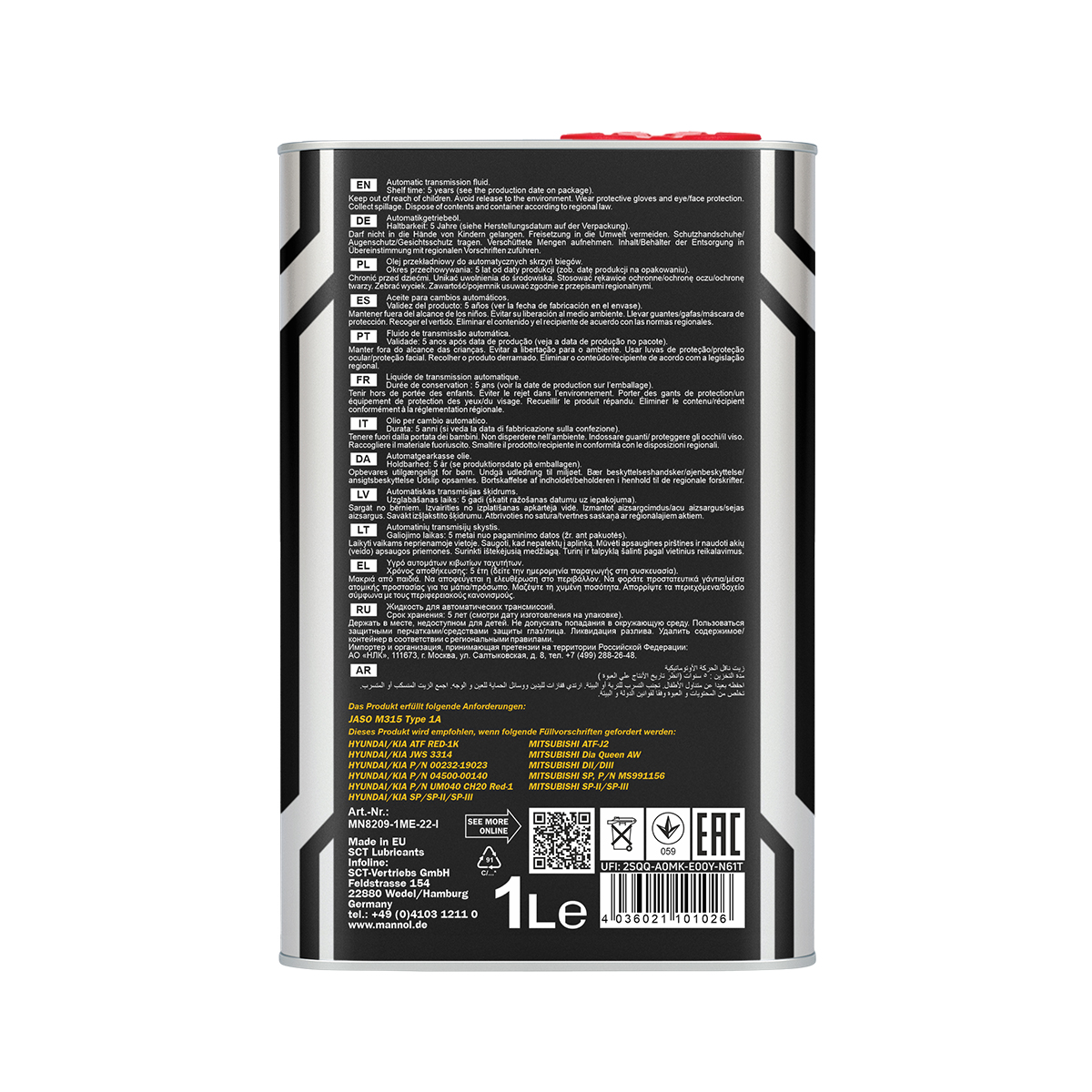 MANNOL ATF SP-III 8209 1L product image 2