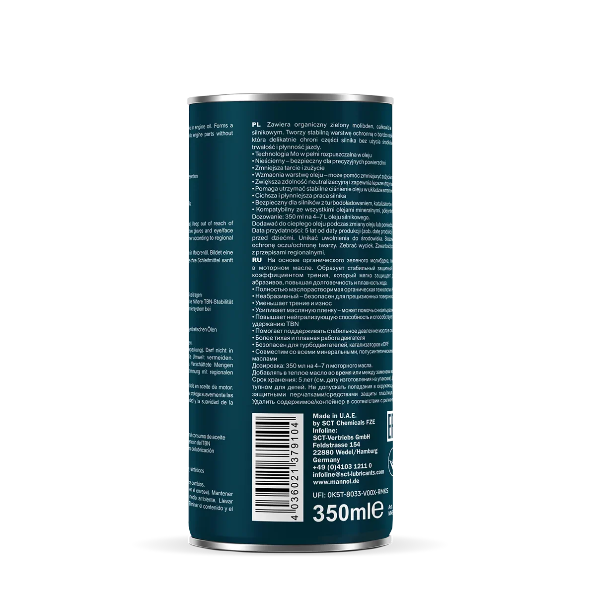 MANNOL Molibden Ultra Green 9092 350 ml product image 2