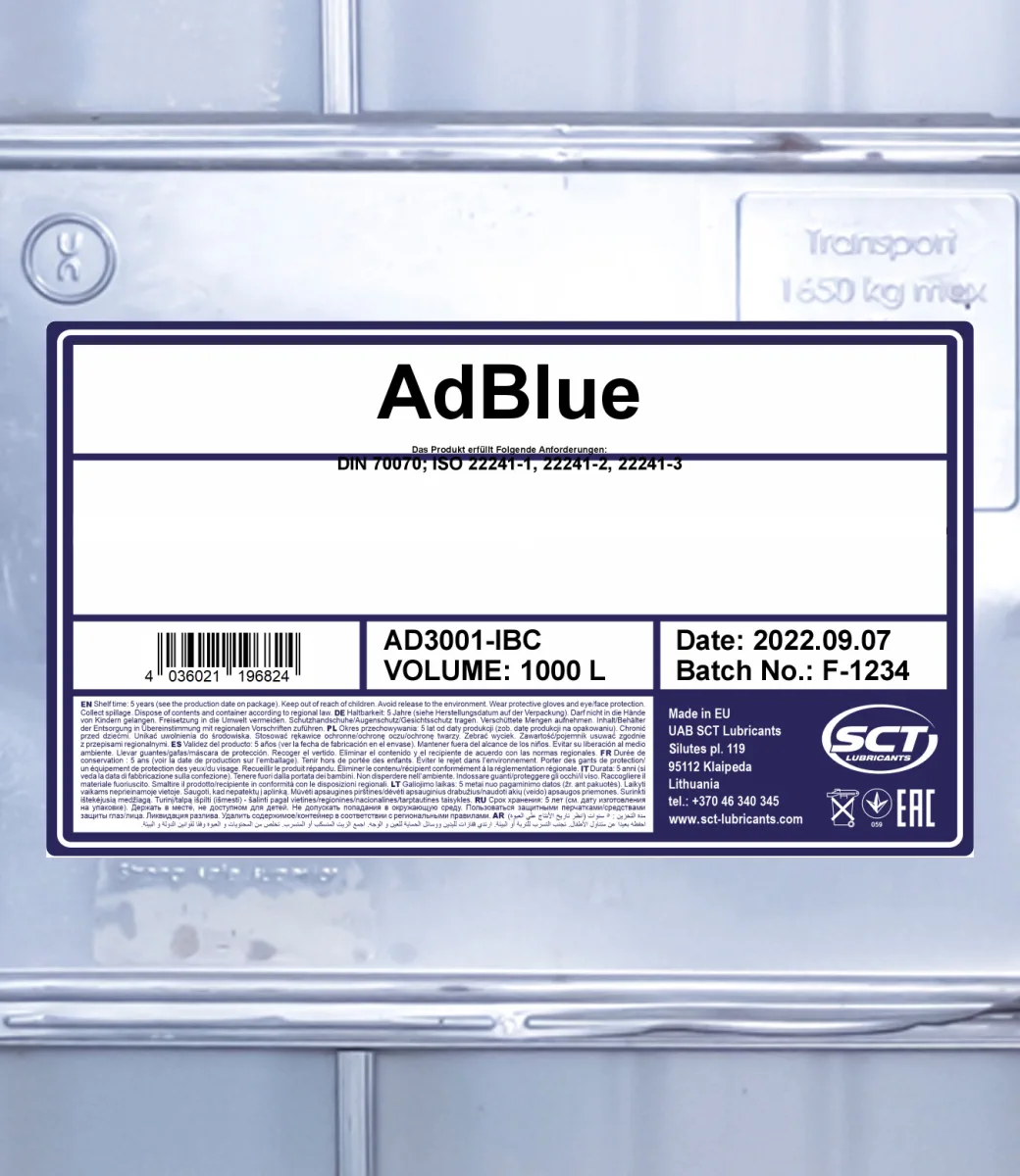 AdBlue 3001 1000L product image 2