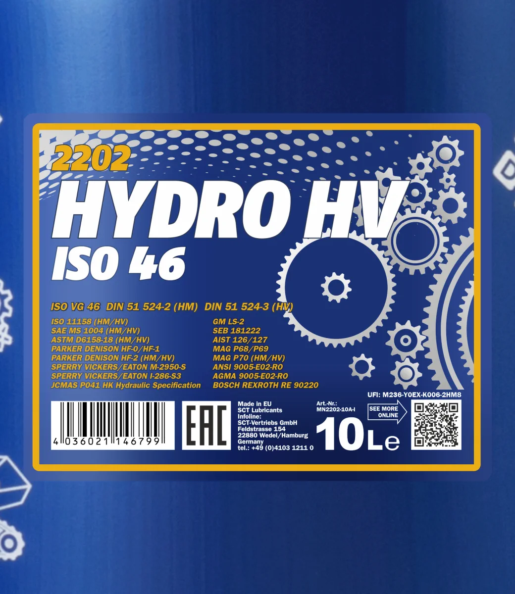 MANNOL Hydro HV ISO 46 Longlife 2202 10L product image 2