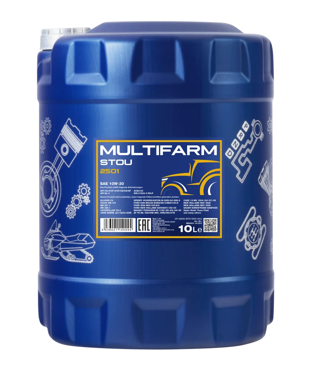 MANNOL Multifarm STOU 10W-30 2501 1000L product image 2