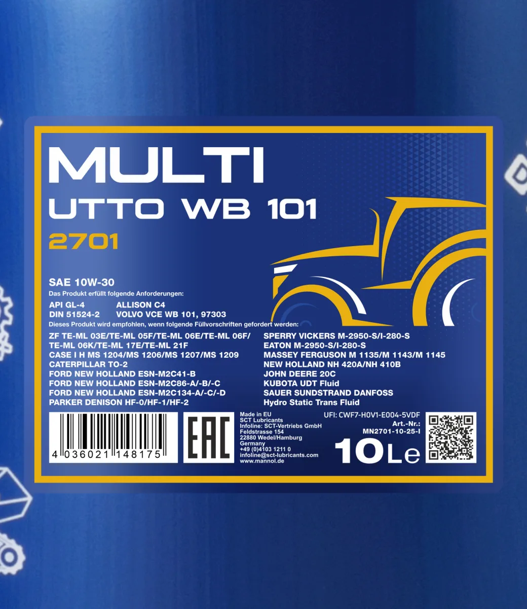 MANNOL Multi UTTO WB 101 2701 10L product image 2
