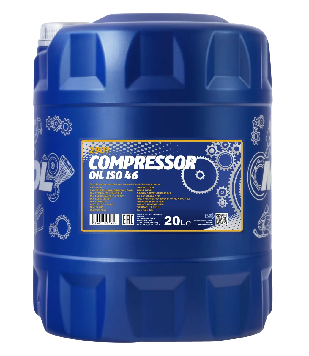 MANNOL Compressor Oil ISO 46 2901 20L product image