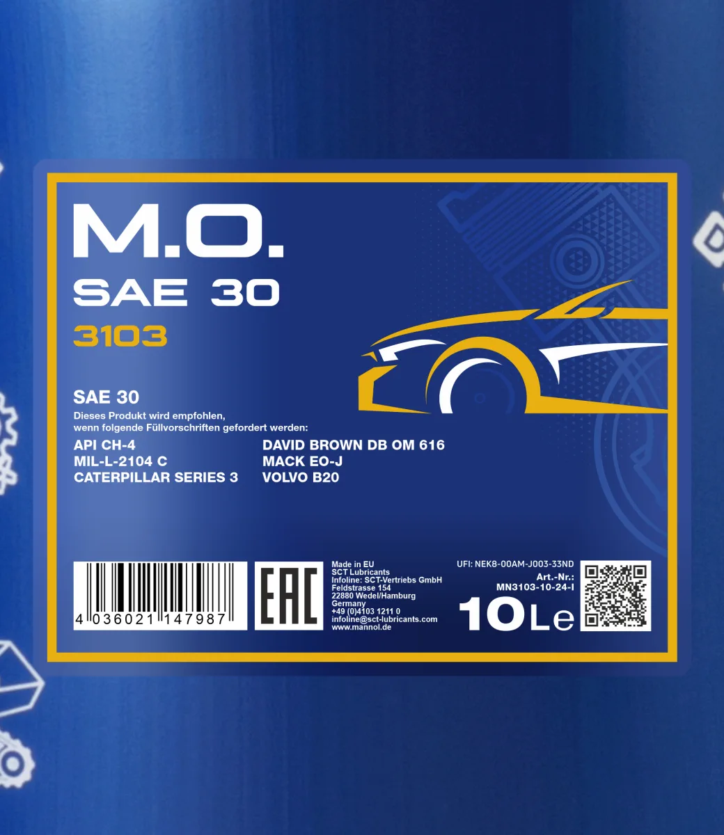 MANNOL M.O. SAE 30 3103 10L product image 2