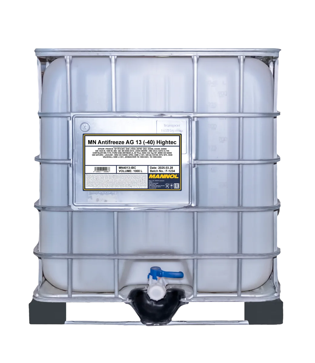MANNOL Antifreeze AG13 (-40 C) Hightec 4013 مصنوعات تصویر