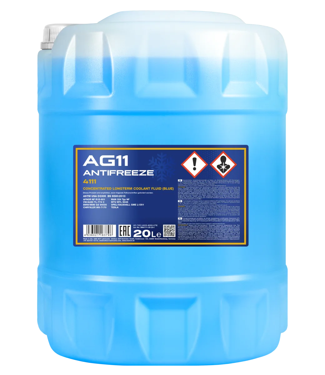 MANNOL Antifreeze AG11 Longterm 4111 20L product image
