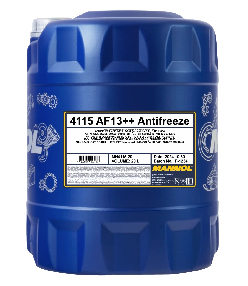 MANNOL Antifreeze AF13++ HIGH-PERFORMANCE 4115 20L product image