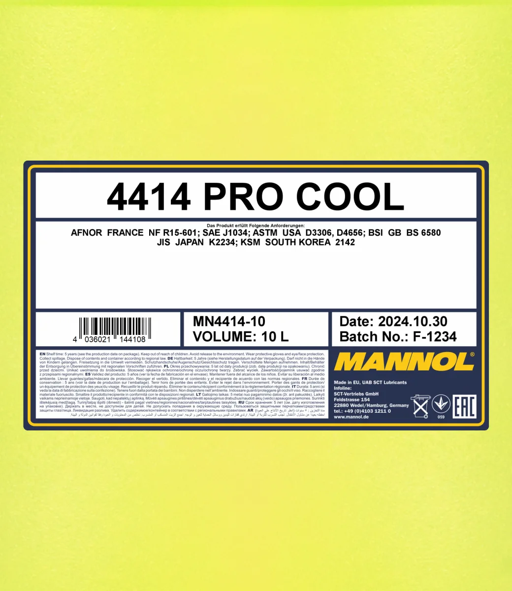 MANNOL Pro Cool 4414 10L product image 2