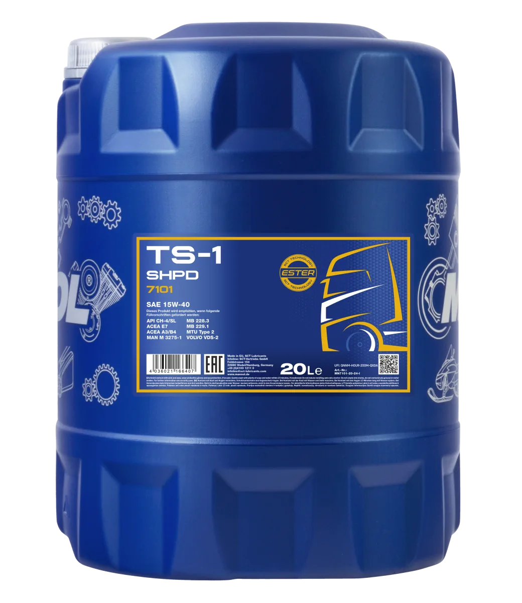 MANNOL TS-1 SHPD 15W-40 7101 20L product image