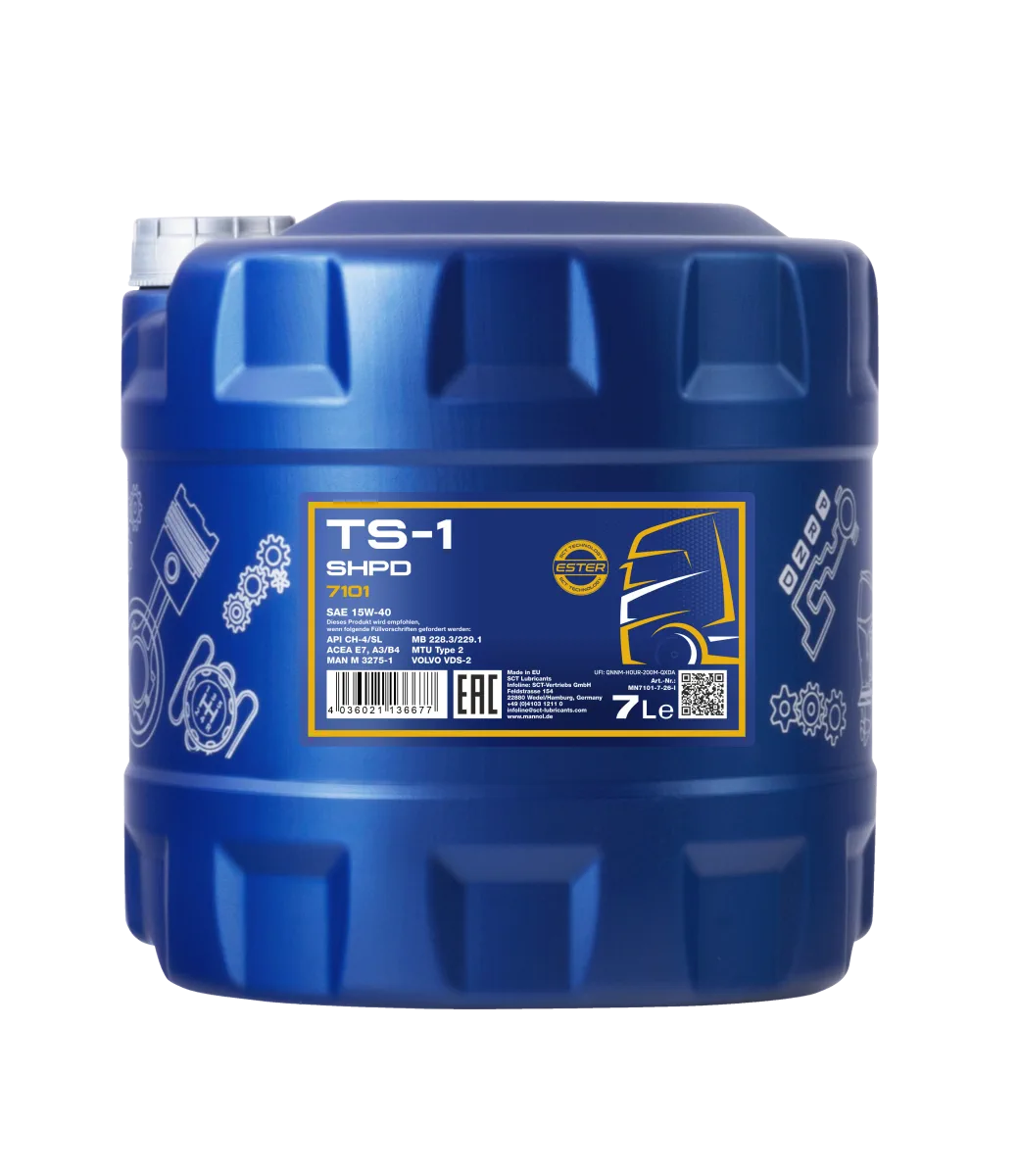 MANNOL TS-1 SHPD 15W-40 7101 7L product image