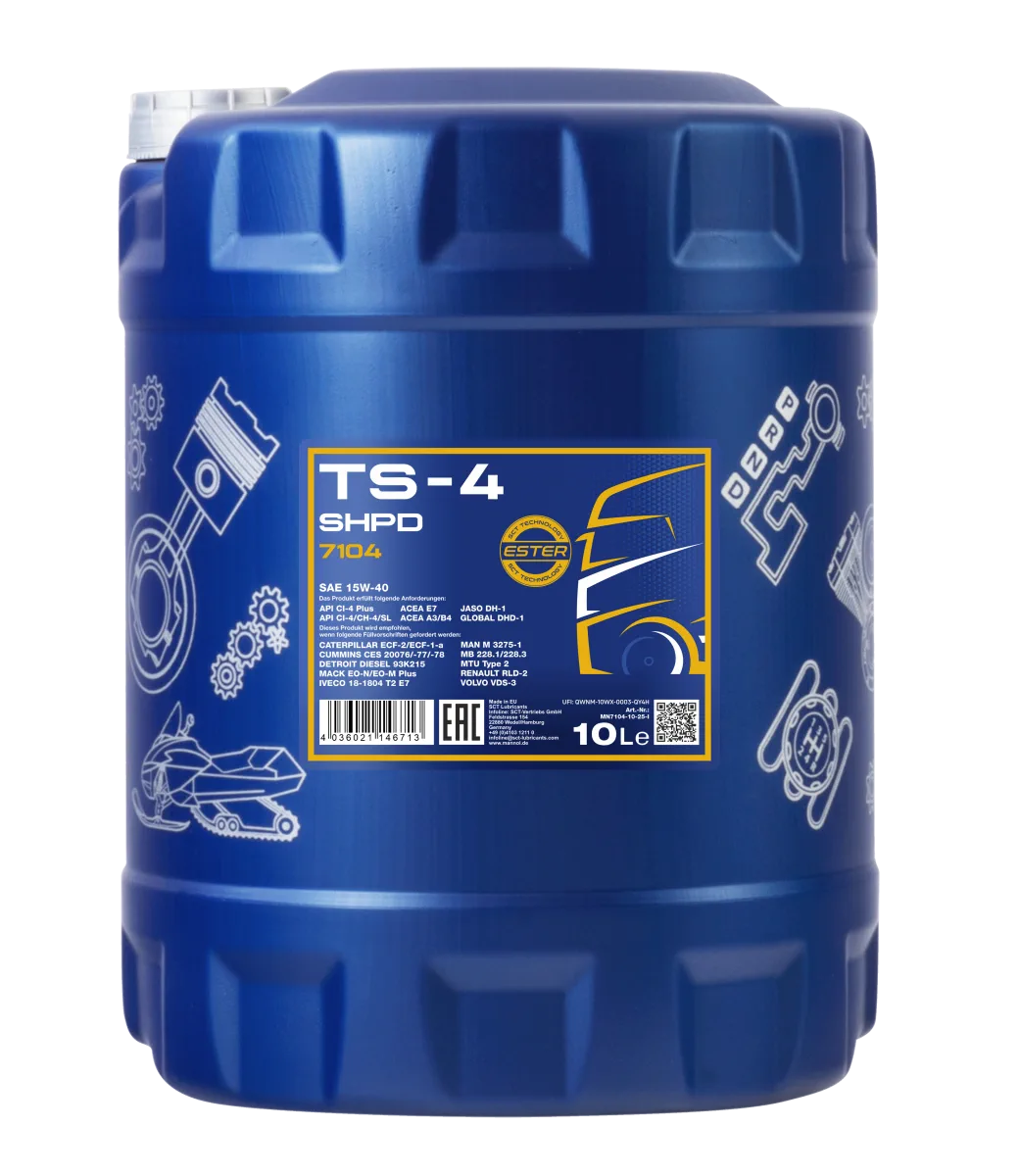 MANNOL TS-4 SHPD 15W-40 7104 7L product image 4