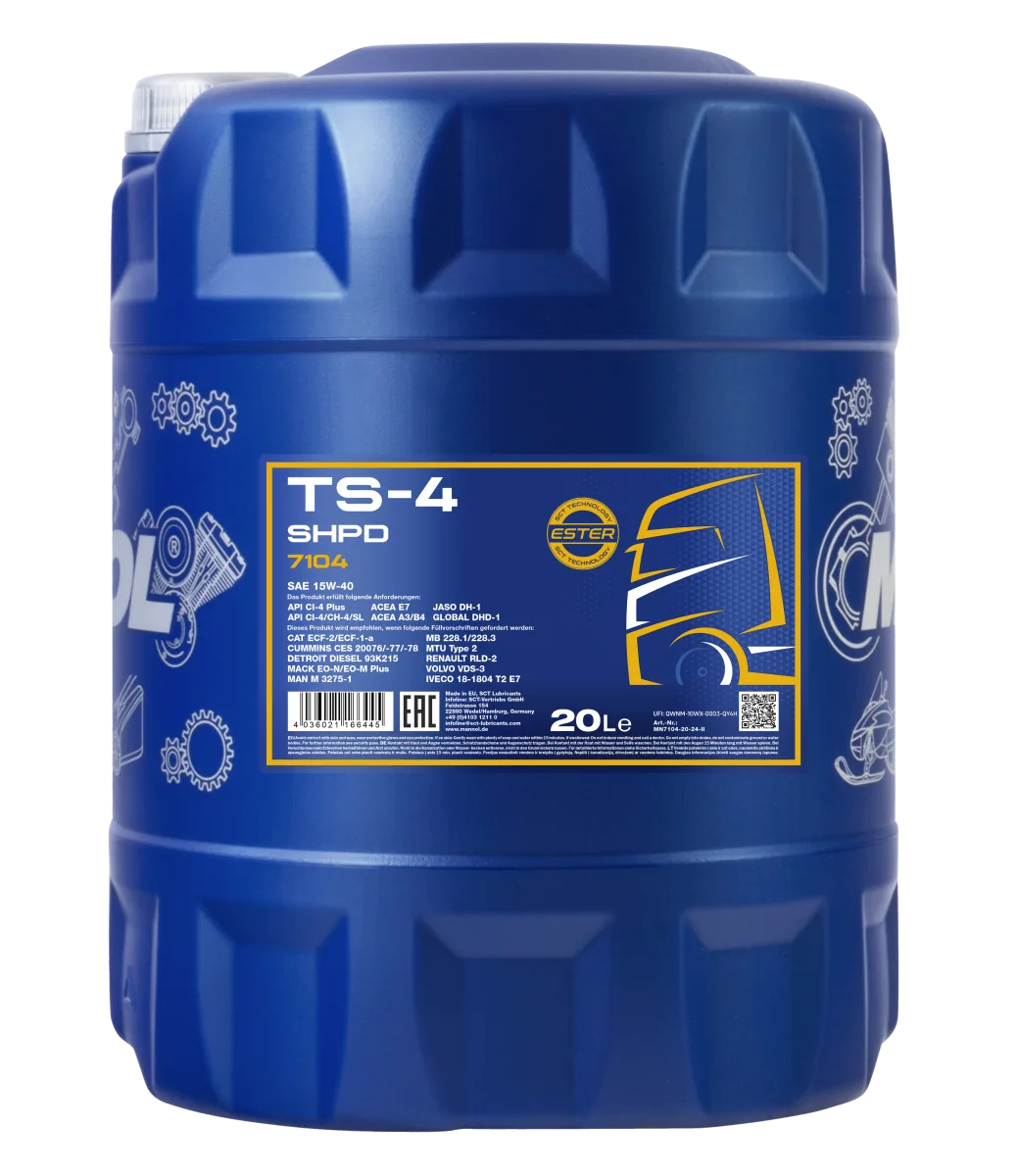 MANNOL TS-4 SHPD 15W-40 7104 7L product image 5