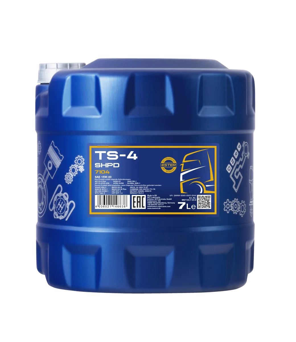 MANNOL TS-4 SHPD 15W-40 7104 7L product image 3