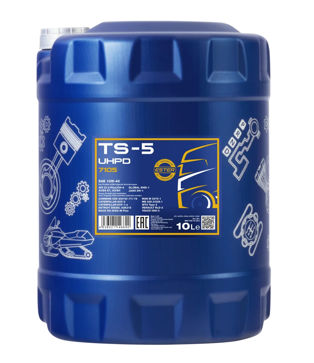 MANNOL TS-5 UHPD 10W-40 7105 10L product image