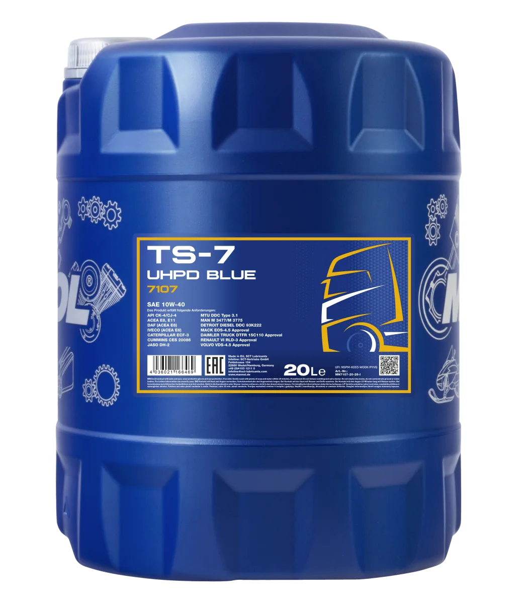 MANNOL TS-7 UHPD 10W-40 Blue 7107 20L product image