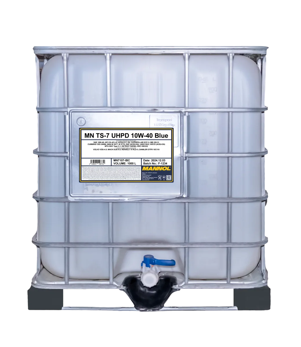 MANNOL TS-7 UHPD 10W-40 Blue 7107 مصنوعات تصویر