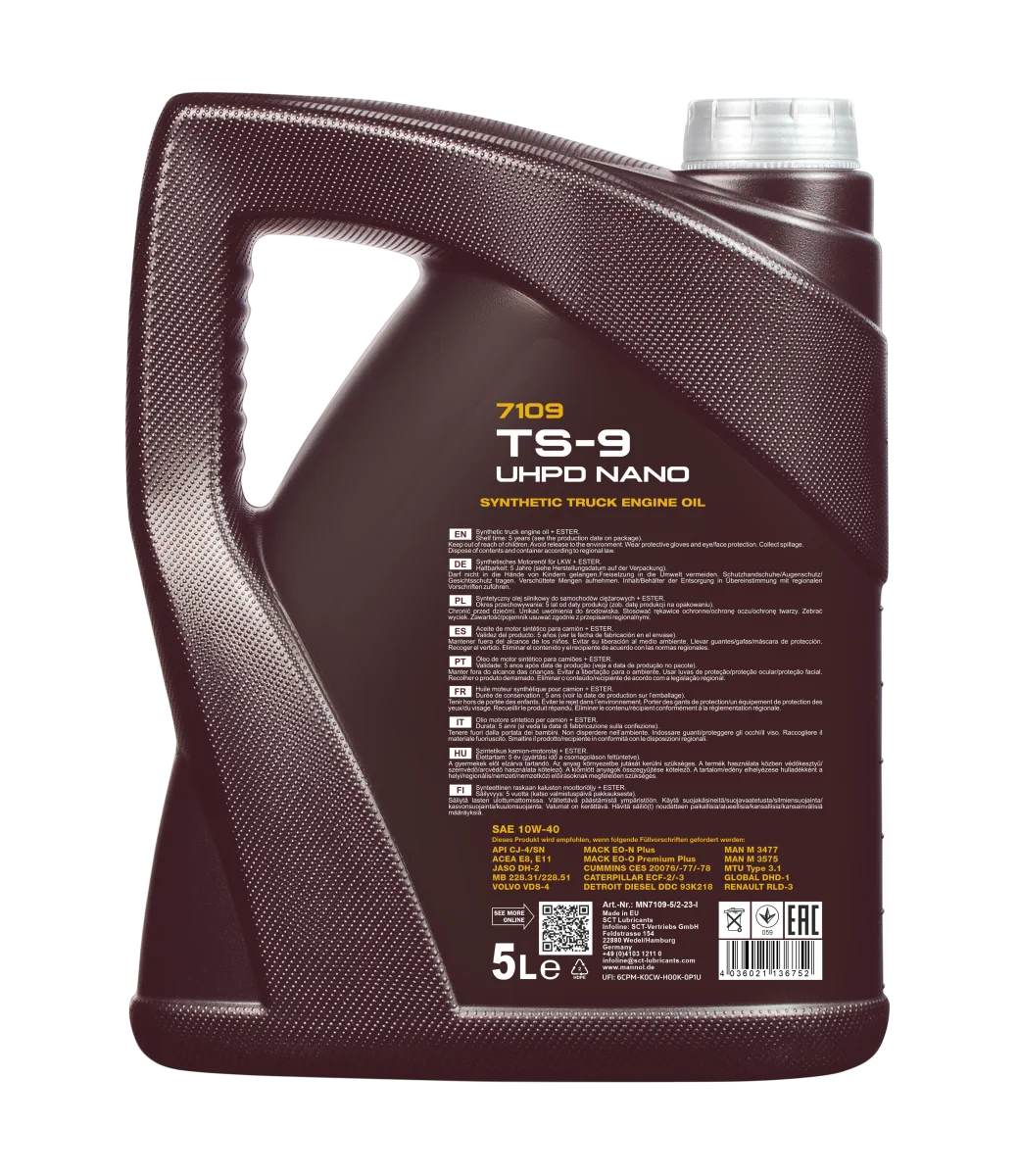 MANNOL TS-9 UHPD 10W-40 Nano 7109 5 L product image 2