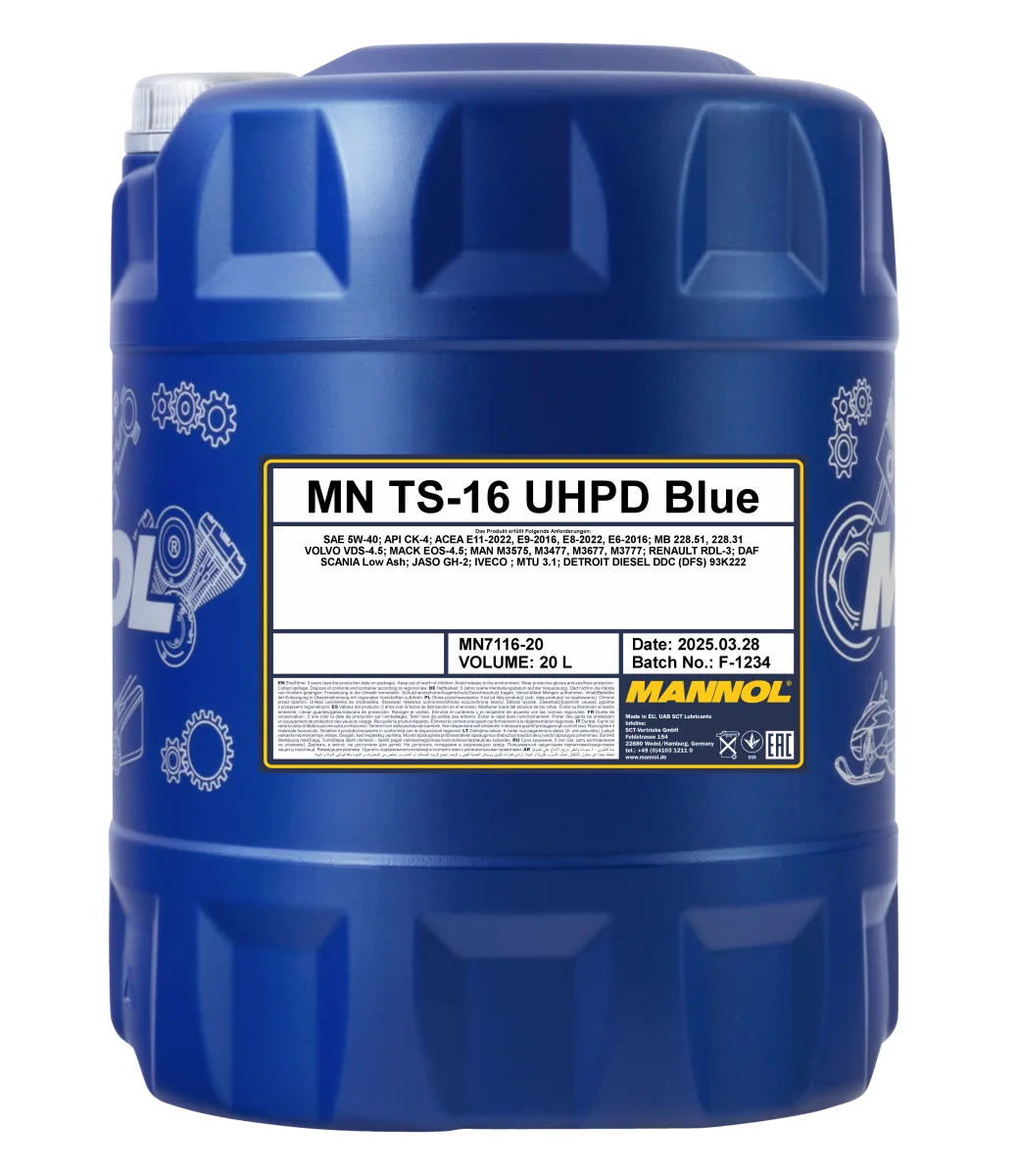 MANNOL TS-16 UHPD Blue 7116 20L product image