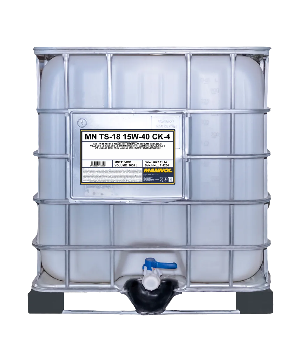 MANNOL TS-18 15W-40 CK-4 7118 1000L product image