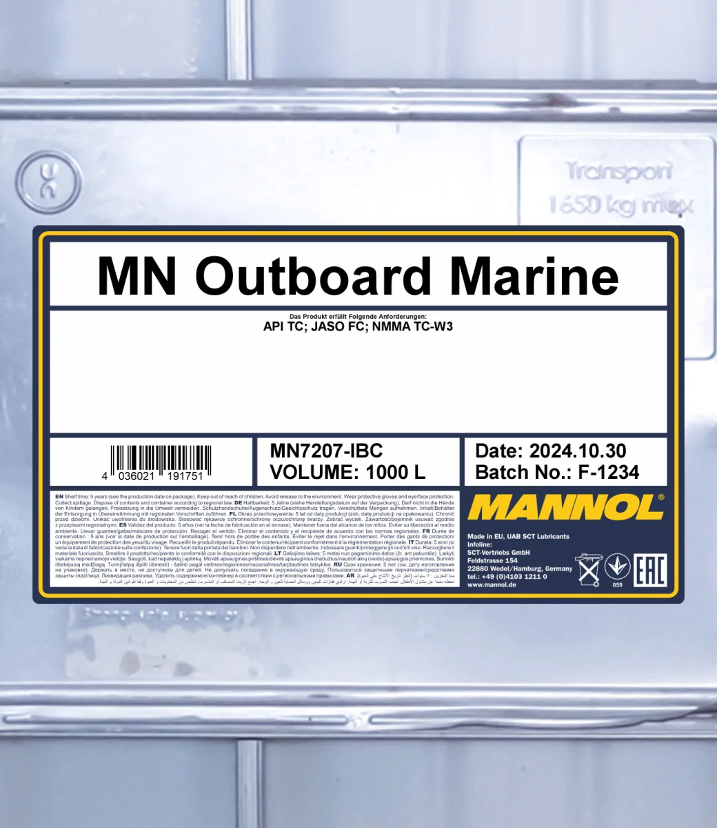 MANNOL Outboard Marine 7207 1000L product image 2