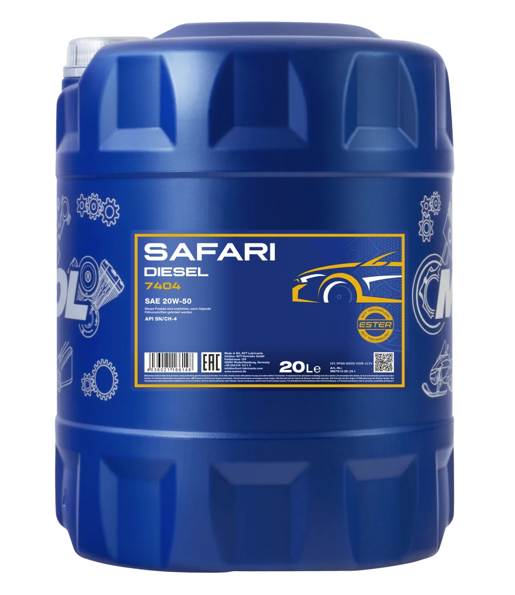 MANNOL Safari 20W-50 7404 1000L product image 6