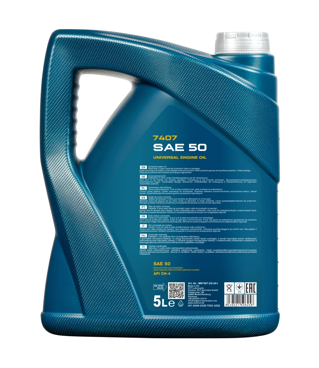 MANNOL SAE 50 7407 5L product image 2