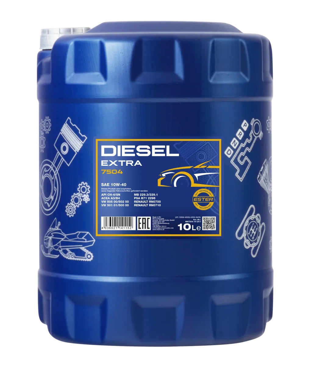 MANNOL Diesel Extra 10W-40 7504 10L product image
