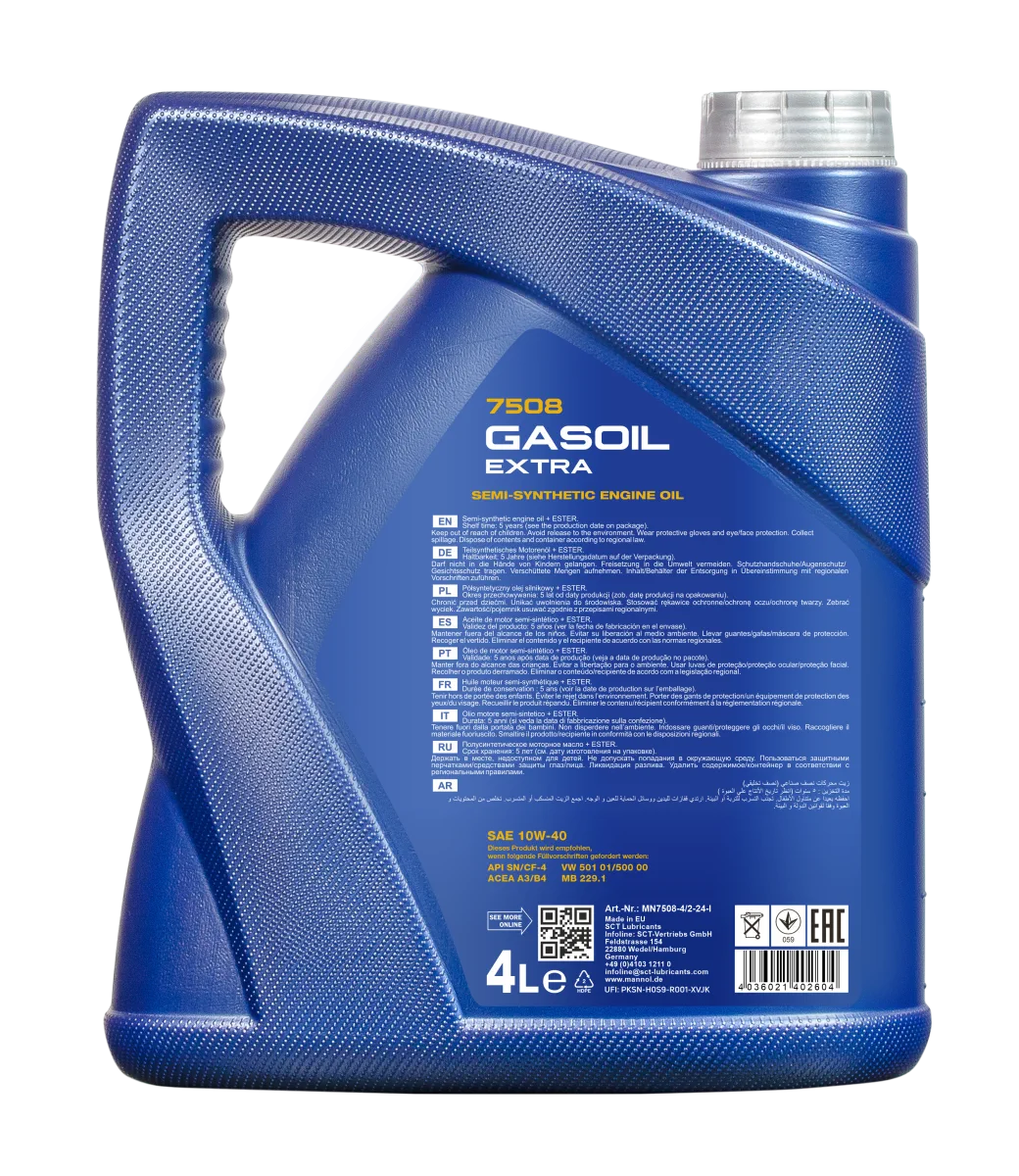 MANNOL Gasoil Extra 7508 4L product image 2