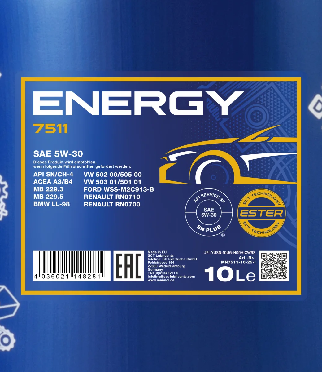 MANNOL Energy 5W-30 7511 10L product image 2