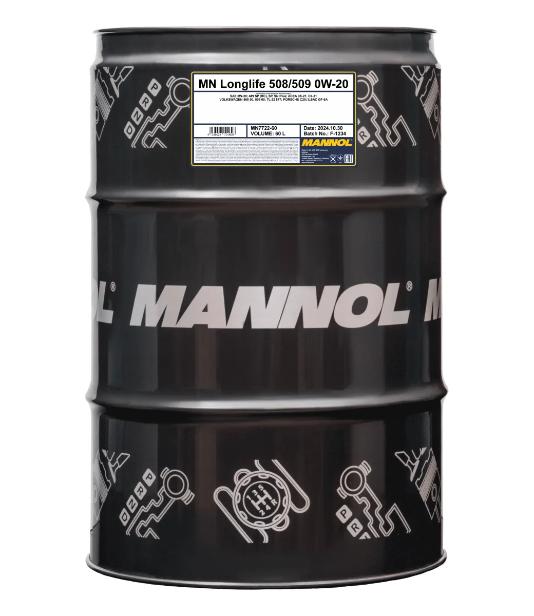 MANNOL Longlife 508/509 0W-20 7722 60 L product image