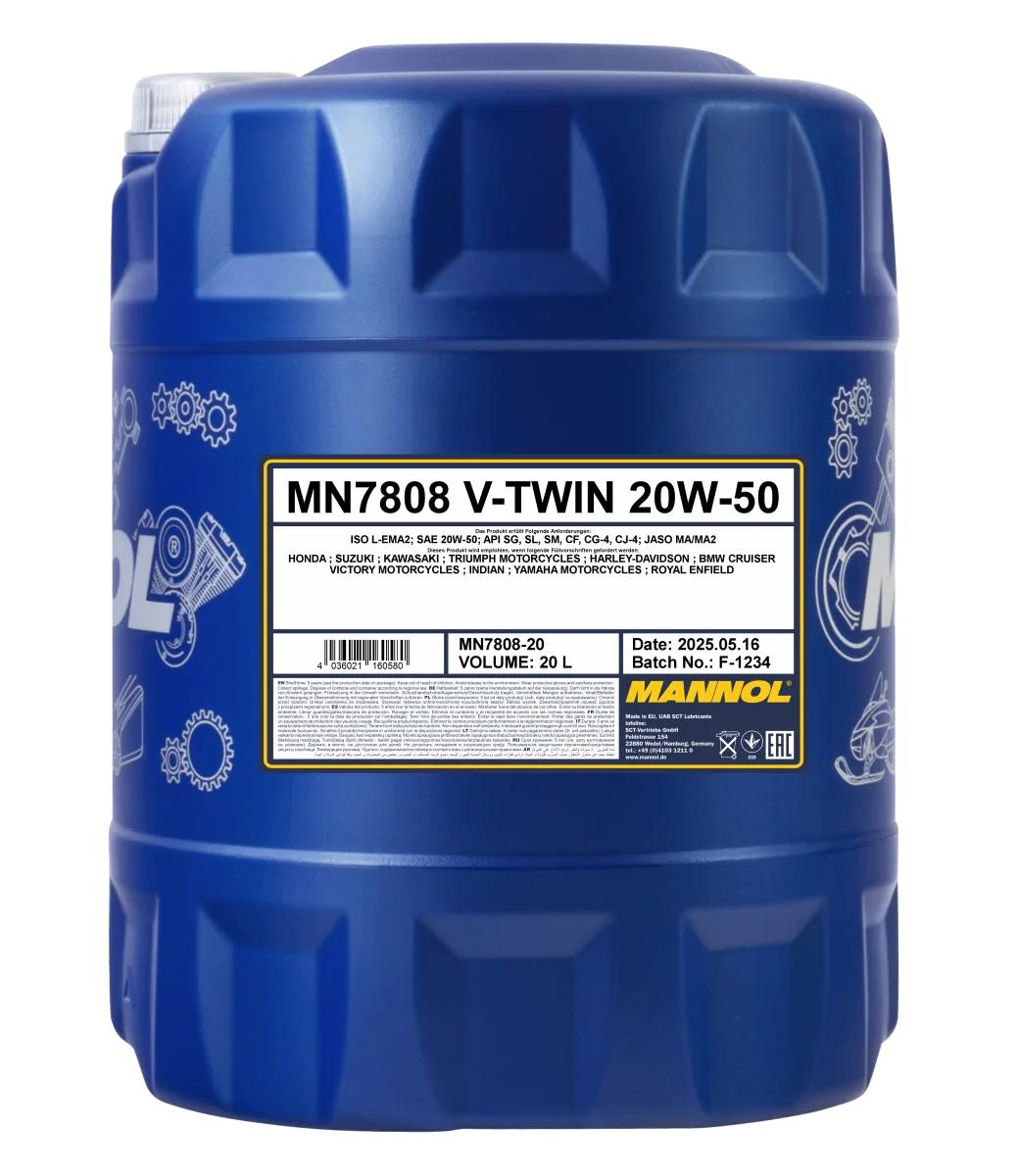MANNOL V-Twin 4-Takt 20W-50 7808 صورة المنتج