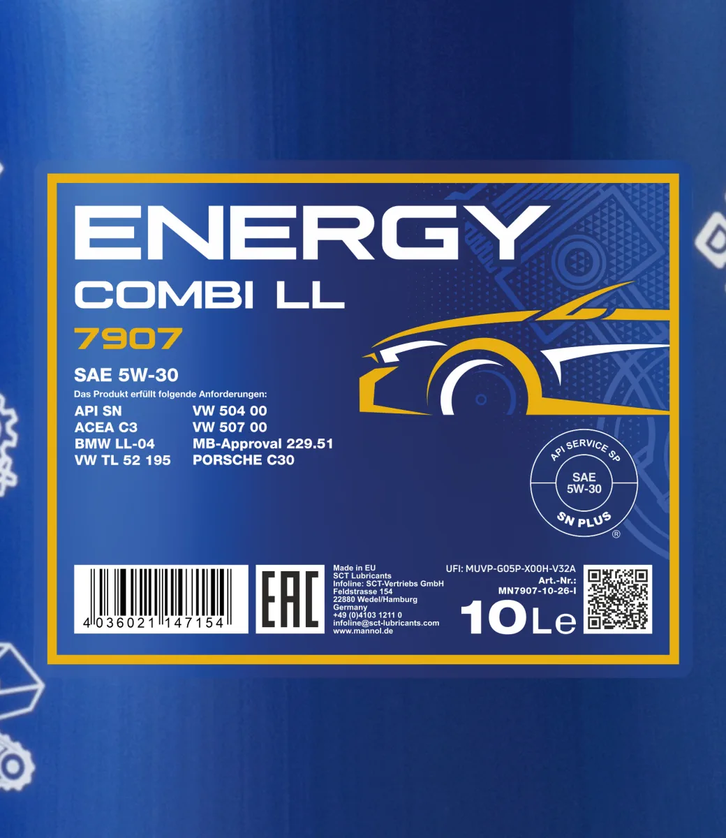 MANNOL Energy Combi LL 5W-30 7907 10L product image 2
