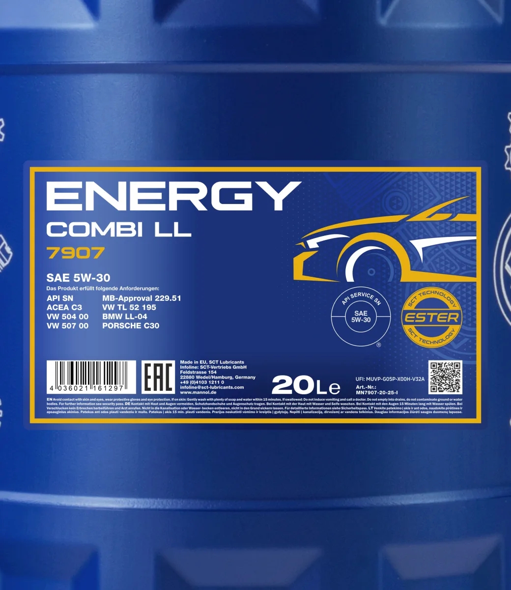 MANNOL Energy Combi LL 5W-30 7907 20L product image 2