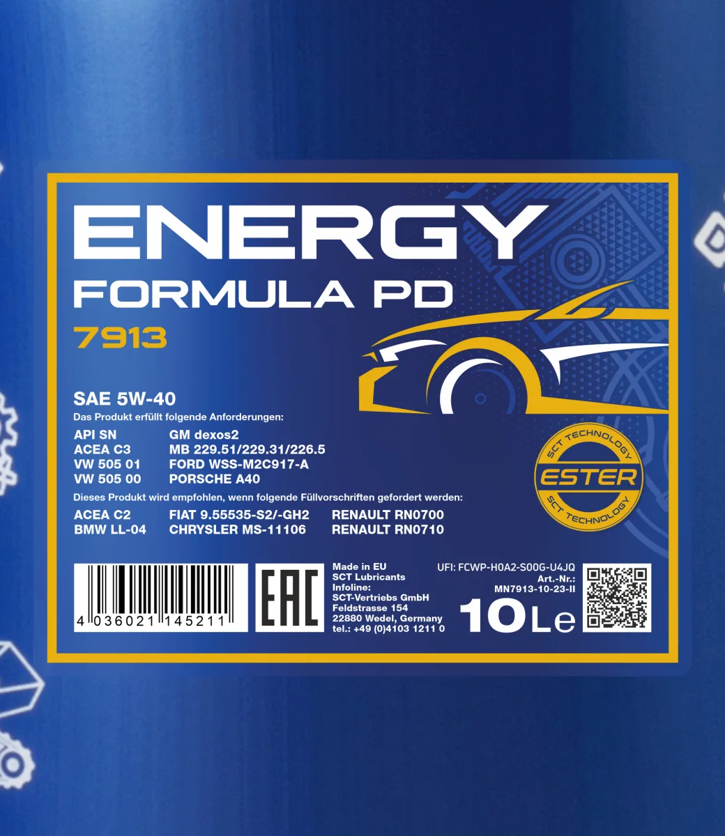 MANNOL Energy Formula PD 5W-40 7913 10L product image 2