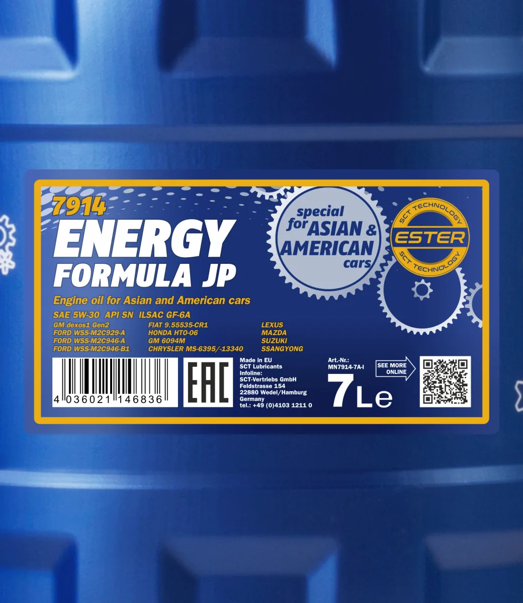 MANNOL Energy Formula JP 5W-30 7914 7 L product image 2