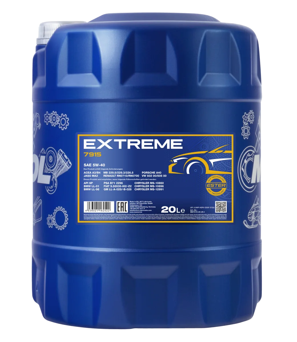 MANNOL Extreme 5W-40 7915 20L product image