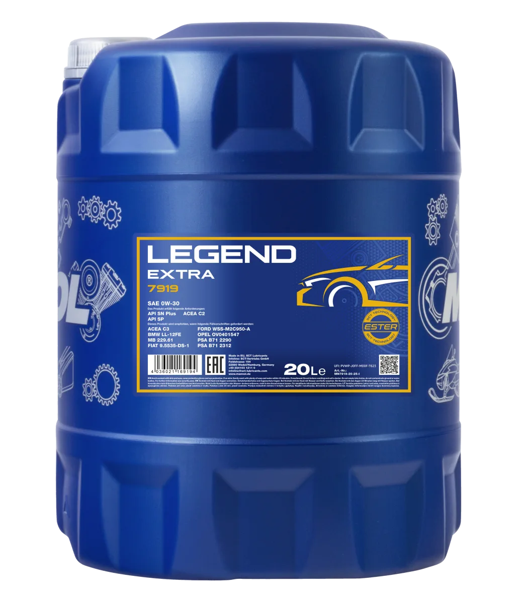 MANNOL Legend Extra 0W-30 7919 20L product image