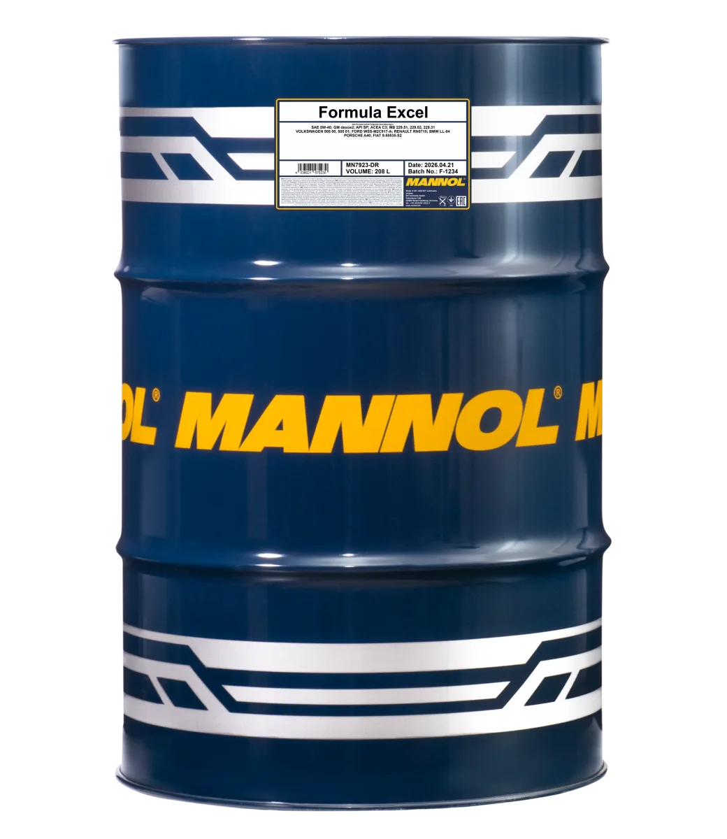 MANNOL Formula Excel 5W-40 7923 208L product image