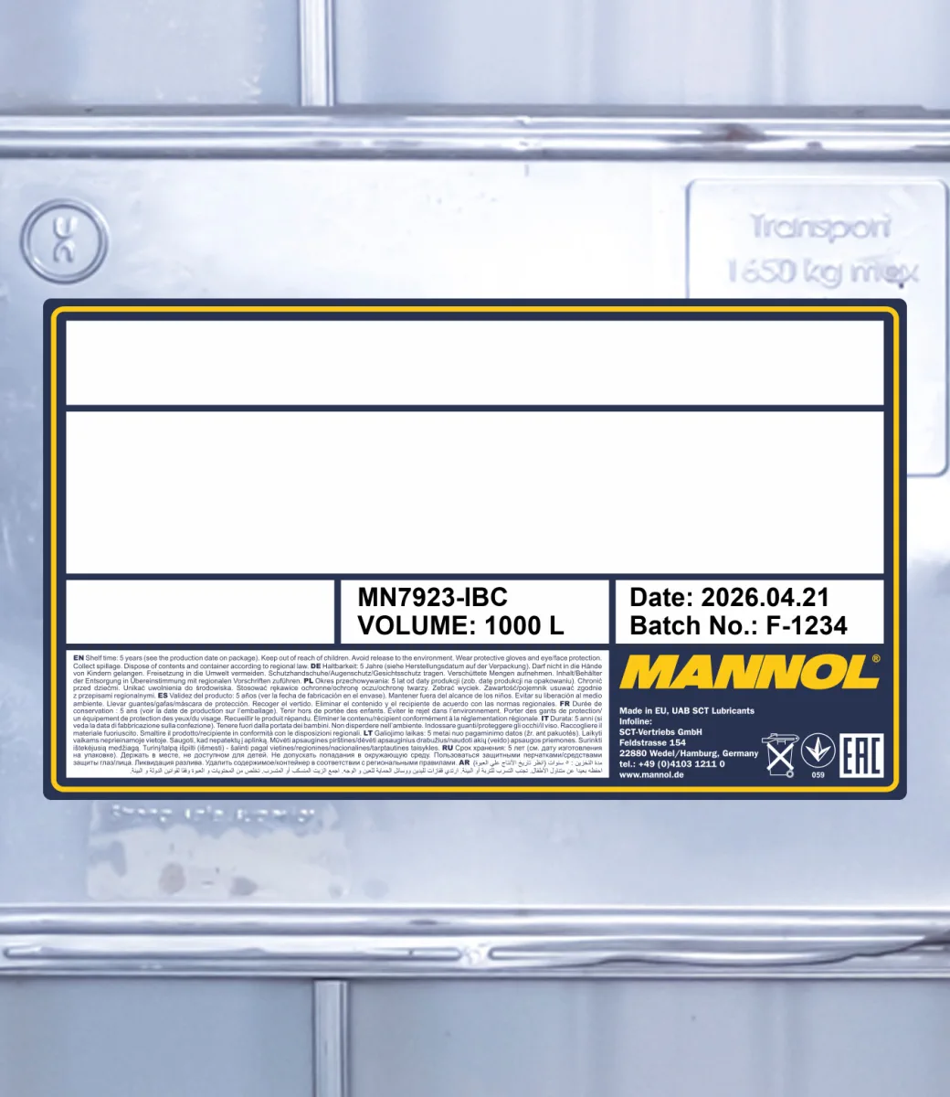 MANNOL Formula Excel 5W-40 7923 1000L product image 2