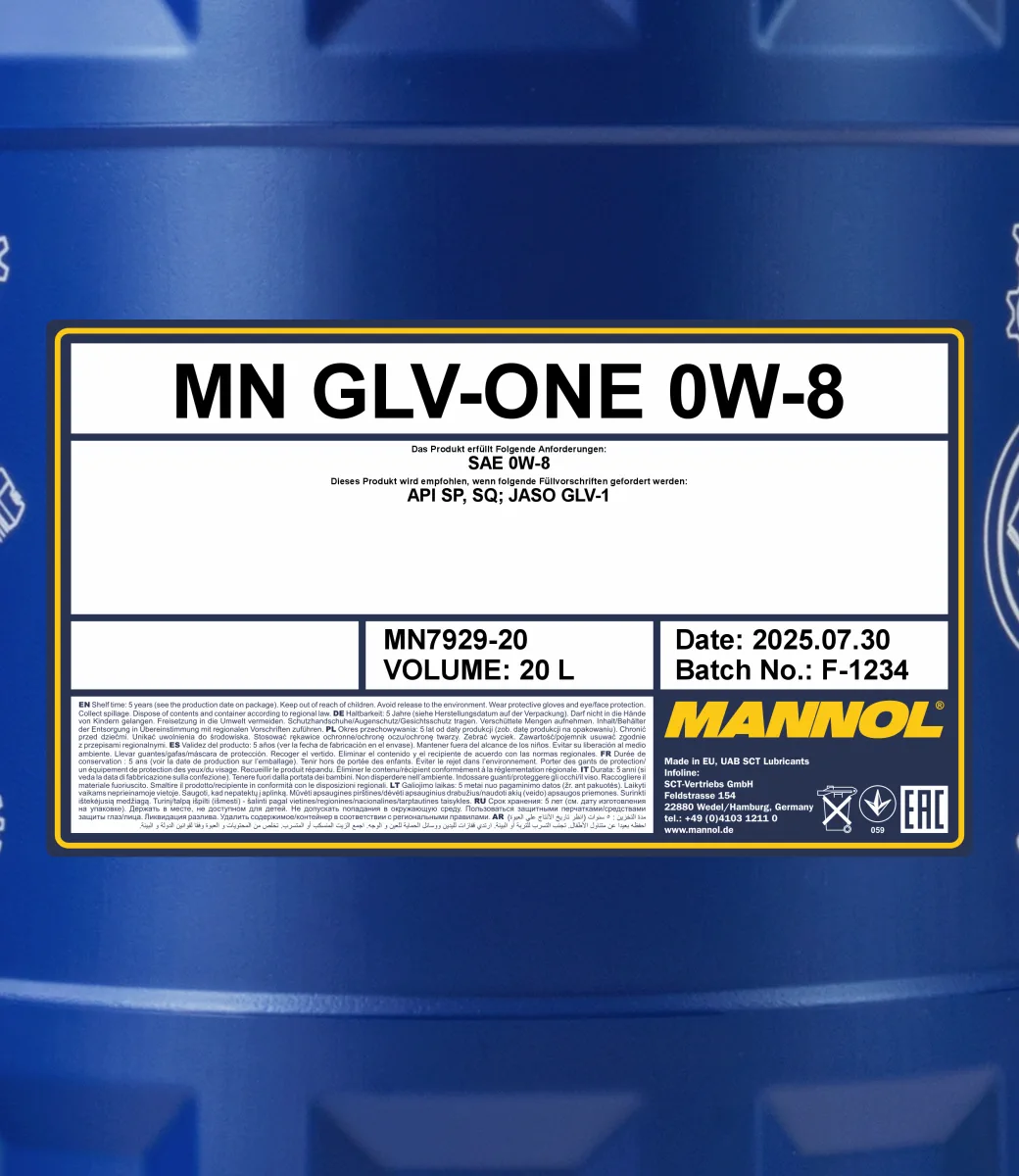 MANNOL GLV-ONE 7929 صورة المنتج 2