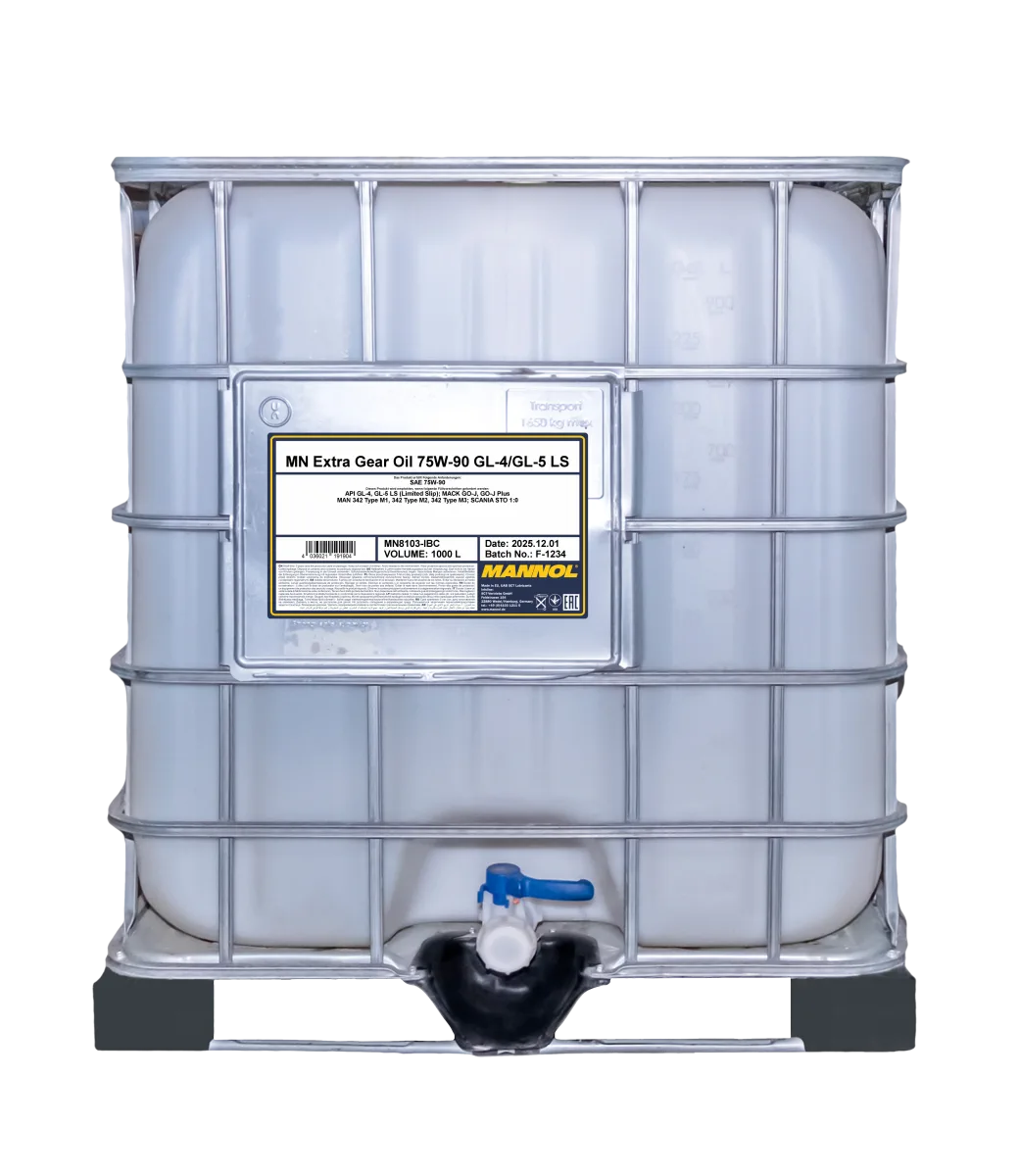 MANNOL Extra Gear Oil 75W-90 GL-4/GL-5 LS 8103 1000L product image 7