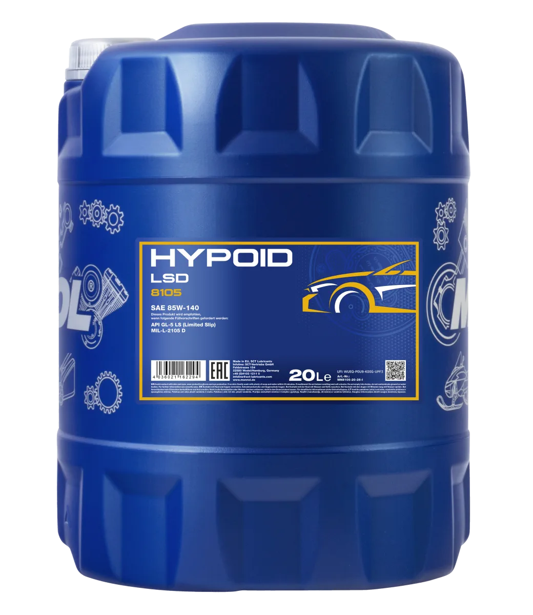 MANNOL Hypoid LSD 85W-140 GL-5 8105 20L product image