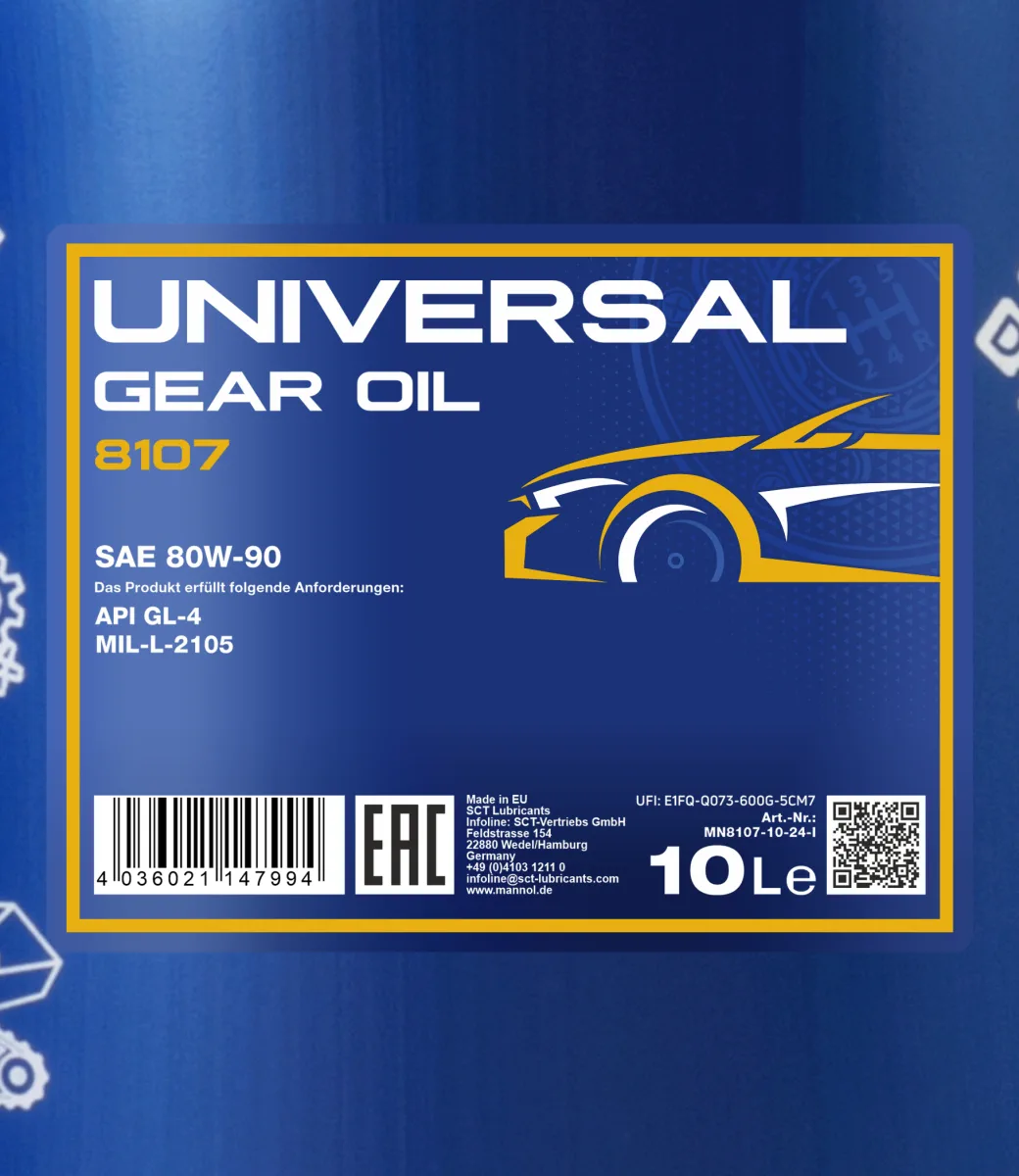 MANNOL Universal 80W-90 GL-4 8107 10L product image 2