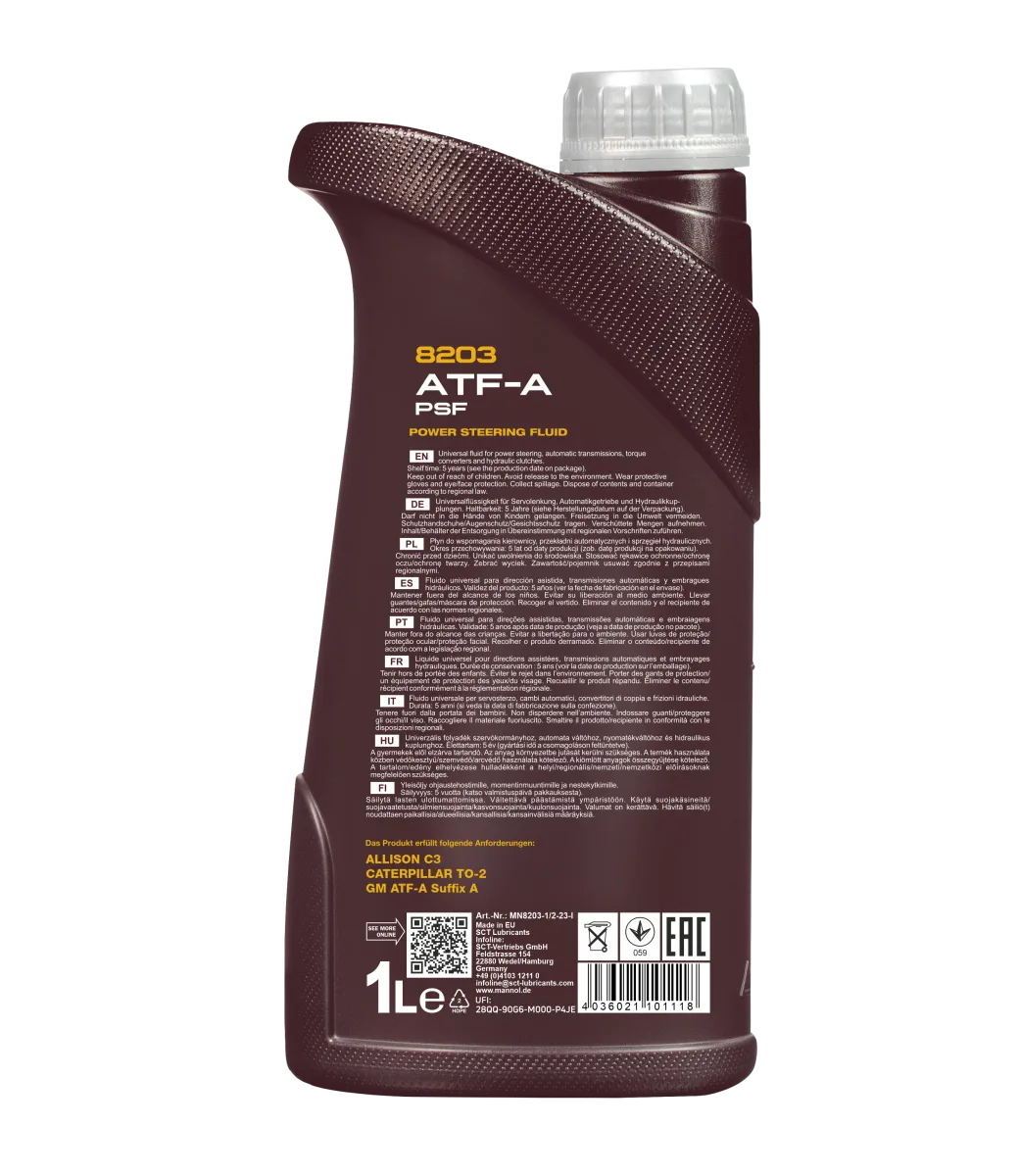 MANNOL ATF-A PSF 8203 1L product image 2